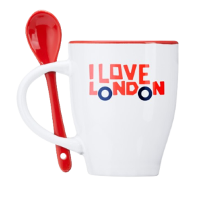 Taza personalizada con logo para regalos promocionales y campañas publicitarias