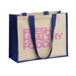 Bolsa personalizada con logo para campañas publicitarias y merchandising sostenible