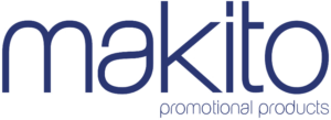 Logo oficial de MAKITO - Distribuidor en Vigo de regalos promocionales y merchandising sostenible.
